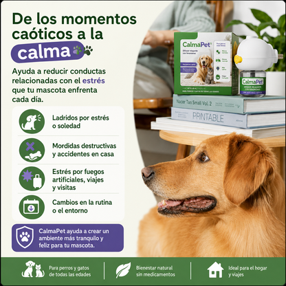 Calmapet Kit de difusor calmante para perros